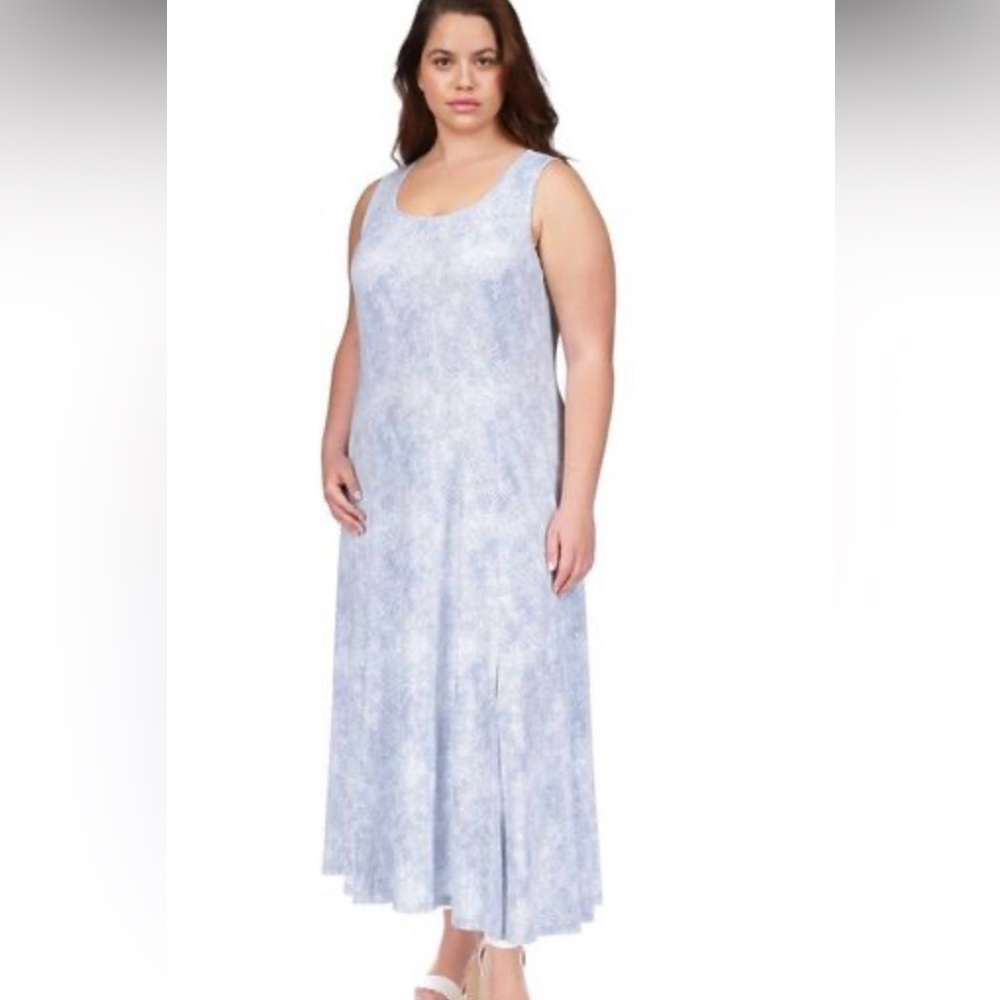 Michael Kors Light Blue Sleeveless Dress